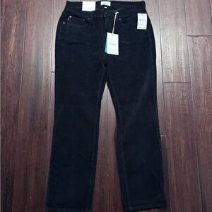 DL1961 Deep Navy Corduroy Trousers